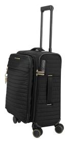 Travelite BARBARA Stepp S Black + kosmetická taštička zdarma
