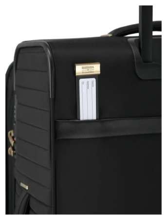 Travelite BARBARA Stepp S Black + kosmetická taštička zdarma