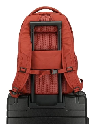 Travelite Basics Backpack Canyon červený batoh na notebook