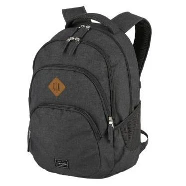 Travelite Basics Backpack Melange Anthracite batoh