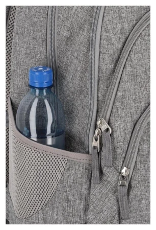 Travelite Basics Backpack Melange Light grey batoh