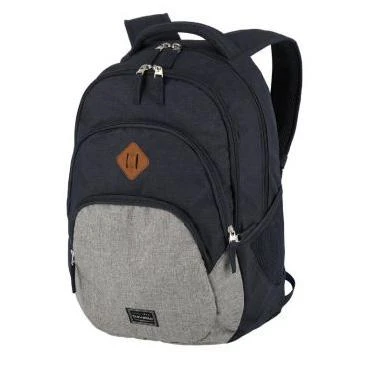 Travelite Basics Backpack Melange Navy/grey batoh