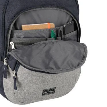 Travelite Basics Backpack Melange Navy/grey batoh