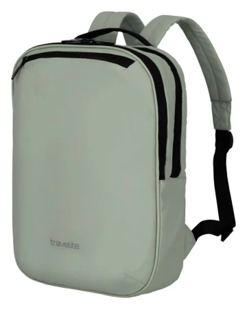Travelite Basics Everyday Backpack světle zelený městský batoh