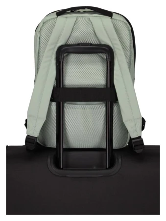 Travelite Basics Everyday Backpack světle zelený městský batoh
