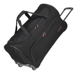 Travelite Basics Fresh Wheeled Duffle Black taška