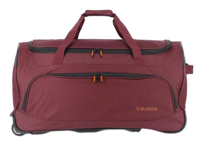 Travelite Basics Fresh Wheeled Duffle Bordeaux taška