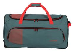 Travelite Basics Fresh Wheeled duffle L Green/orange