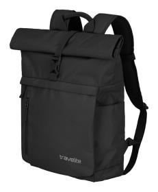 Travelite Basics Roll-up Backpack Black batoh Travelite Basics Roll-up Backpack Black batoh