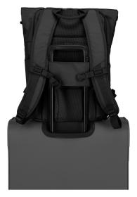 Travelite Basics Roll-up Backpack Black batoh