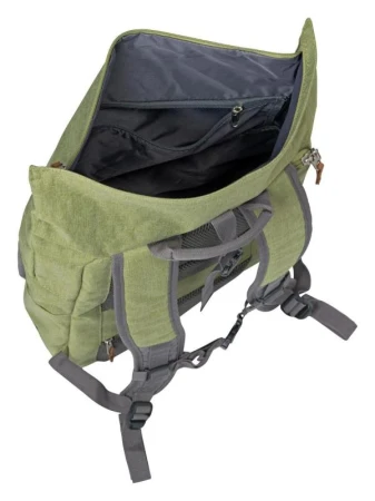 Travelite Basics Roll-up Backpack Green/Grey batoh
