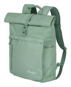 Travelite Basics Roll-up Backpack Light green batoh
