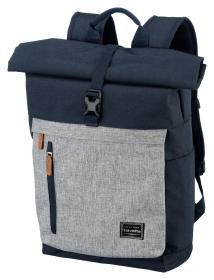 Travelite Basics Roll-up Backpack Navy/Grey batoh Travelite Basics Roll-up Backpack Navy/Grey batoh