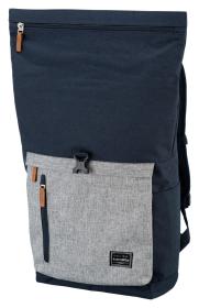 Travelite Basics Roll-up Backpack Navy/Grey batoh