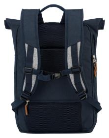 Travelite Basics Roll-up Backpack Navy/Grey batoh