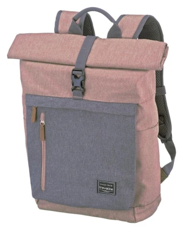 Travelite Basics Roll-up Backpack Rose batoh Travelite Basics Roll-up Backpack Rose batoh