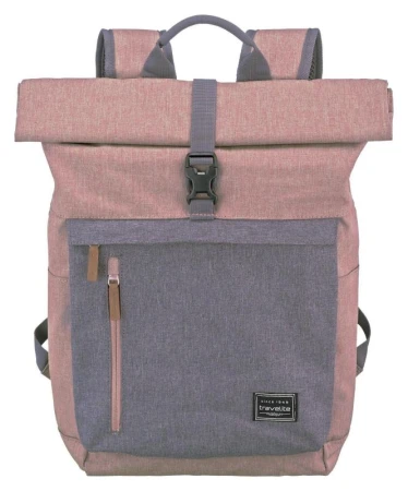 Travelite Basics Roll-up Backpack Rose batoh