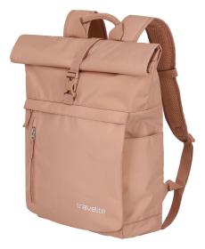 Travelite Basics Rollup Backpack Rose batoh Travelite Basics Rollup Backpack Rose batoh
