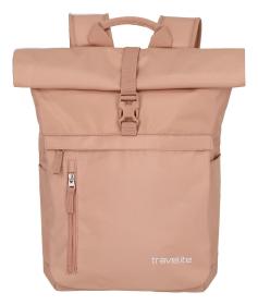 Travelite Basics Rollup Backpack Rose batoh