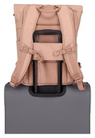 Travelite Basics Rollup Backpack Rose batoh