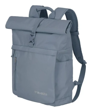 Travelite Basics Roll-up Backpack Smoke blue batoh