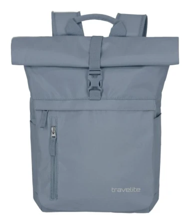 Travelite Basics Roll-up Backpack Smoke blue batoh