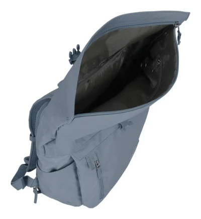 Travelite Basics Roll-up Backpack Smoke blue batoh