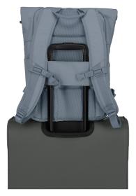 Travelite Basics Roll-up Backpack Smoke blue batoh