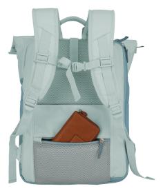 Travelite Basics Rollup Backpack Ice Blue batoh
