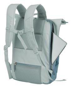Travelite Basics Rollup Backpack Ice Blue batoh