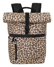 Travelite Basics Rollup Backpack Leopard batoh