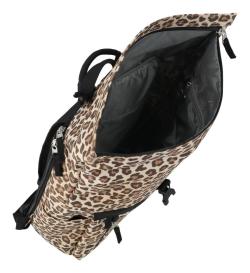 Travelite Basics Rollup Backpack Leopard batoh