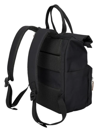 Travelite Basics Short Handle Roll-up Black batoh