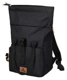 Travelite Basics Short Handle Roll-up Black batoh