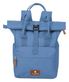 Travelite Basics Short Handle Roll-up Denim batoh
