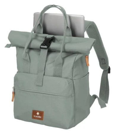 Travelite Basics Short Handle Roll-up Mint batoh