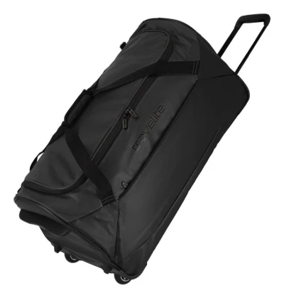 Travelite Basics Trolley Travel Bag Black taška Travelite Basics Trolley Travel Bag Black taška