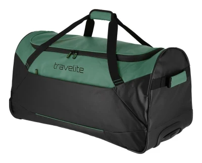 Travelite Basics Trolley Travel Bag Black/green taška