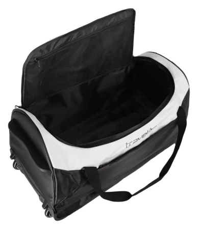 Travelite Basics Trolley Travel Bag Black/white taška