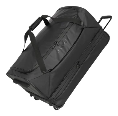 Travelite Basics Wheeled duffle expand Black + kosmetická taštička zdarma Travelite Basics Wheeled duffle expand Black + kosmetická taštička zdarma