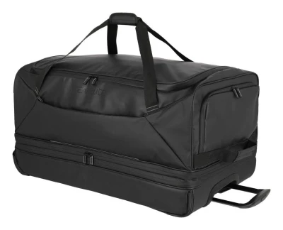 Travelite Basics Wheeled duffle expand Black + kosmetická taštička zdarma