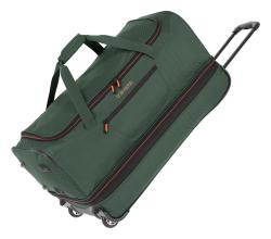 Travelite Basics Wheeled duffle L Dark green taška