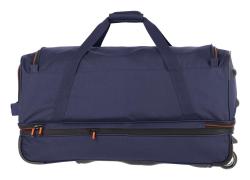 Travelite Basics Wheeled duffle L Navy/orange taška