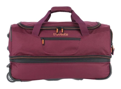 Travelite Basics Wheeled duffle S Bordeaux taška
