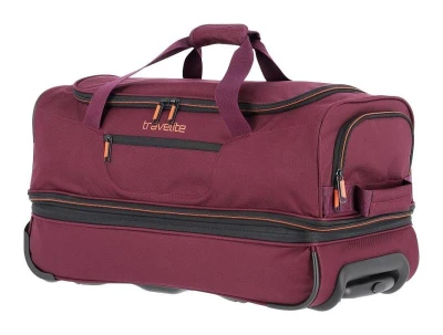 Travelite Basics Wheeled duffle S Bordeaux taška