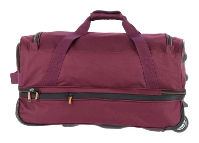 Travelite Basics Wheeled duffle S Bordeaux taška