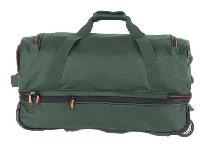 Travelite Basics Wheeled duffle S Dark green taška