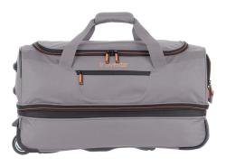 Travelite Basics Wheeled duffle S Grey/green taška