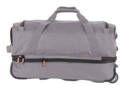Travelite Basics Wheeled duffle S Grey/green taška