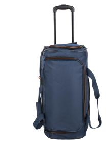 Travelite Basics Wheeled duffle S Navy/orange taška